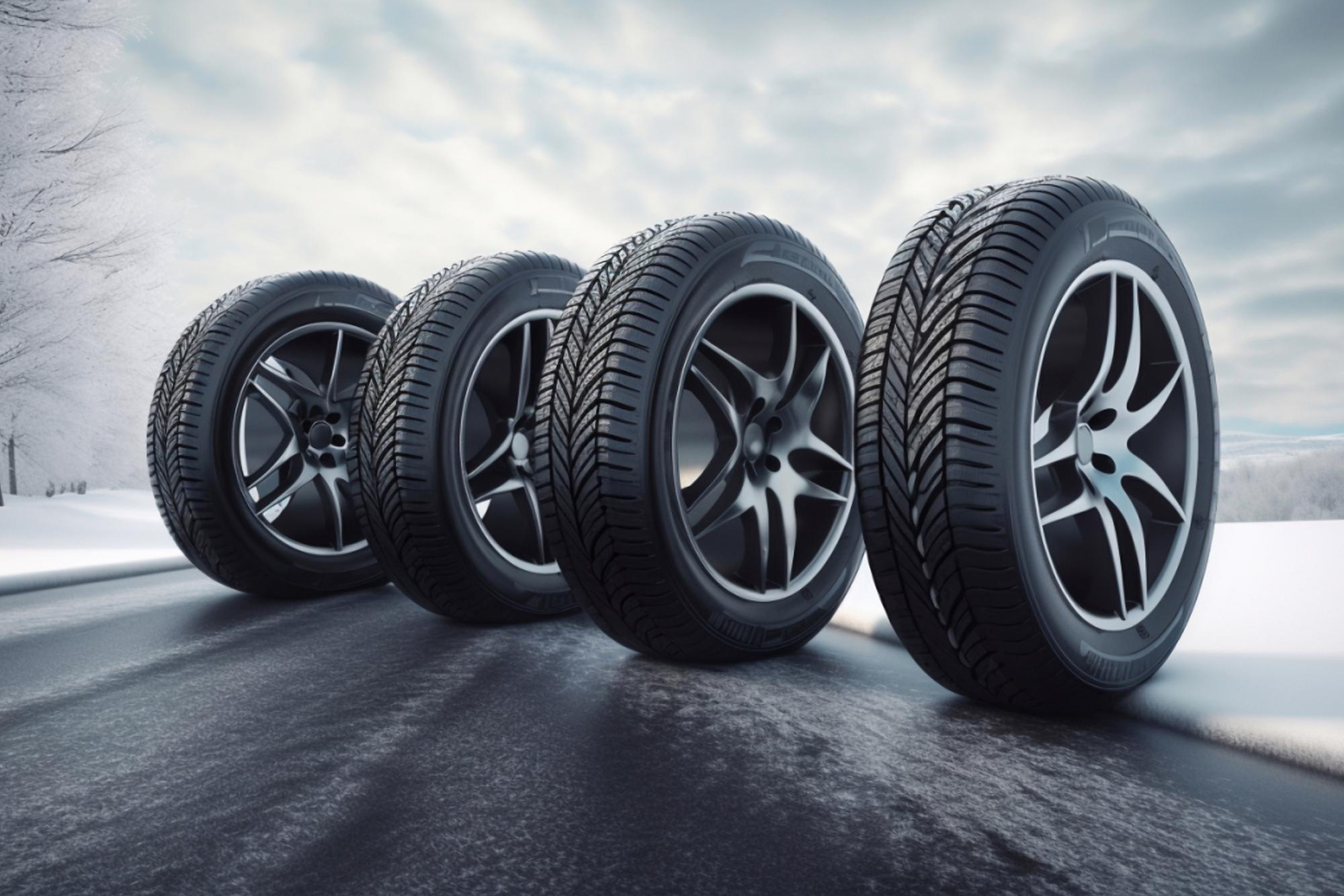 four-car-wheels-road-covered-with-snow-winter_260899-1848